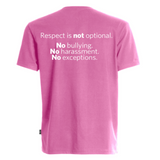 T-shirt Unifor – Journée internationale du rose