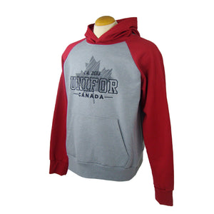 Unifor Raglan Sleeve Hooded Sweatshirt - Unifor Store by Universal Promotions